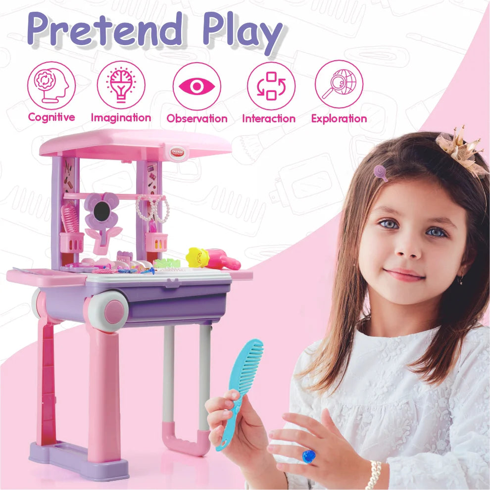 Chanak Beauty Set Suitcase Trolley