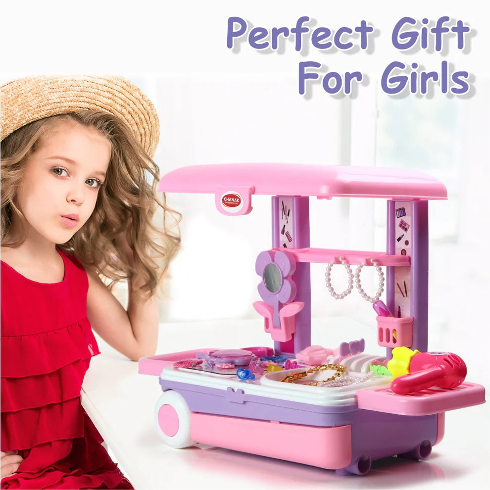 Chanak Beauty Set Suitcase Trolley