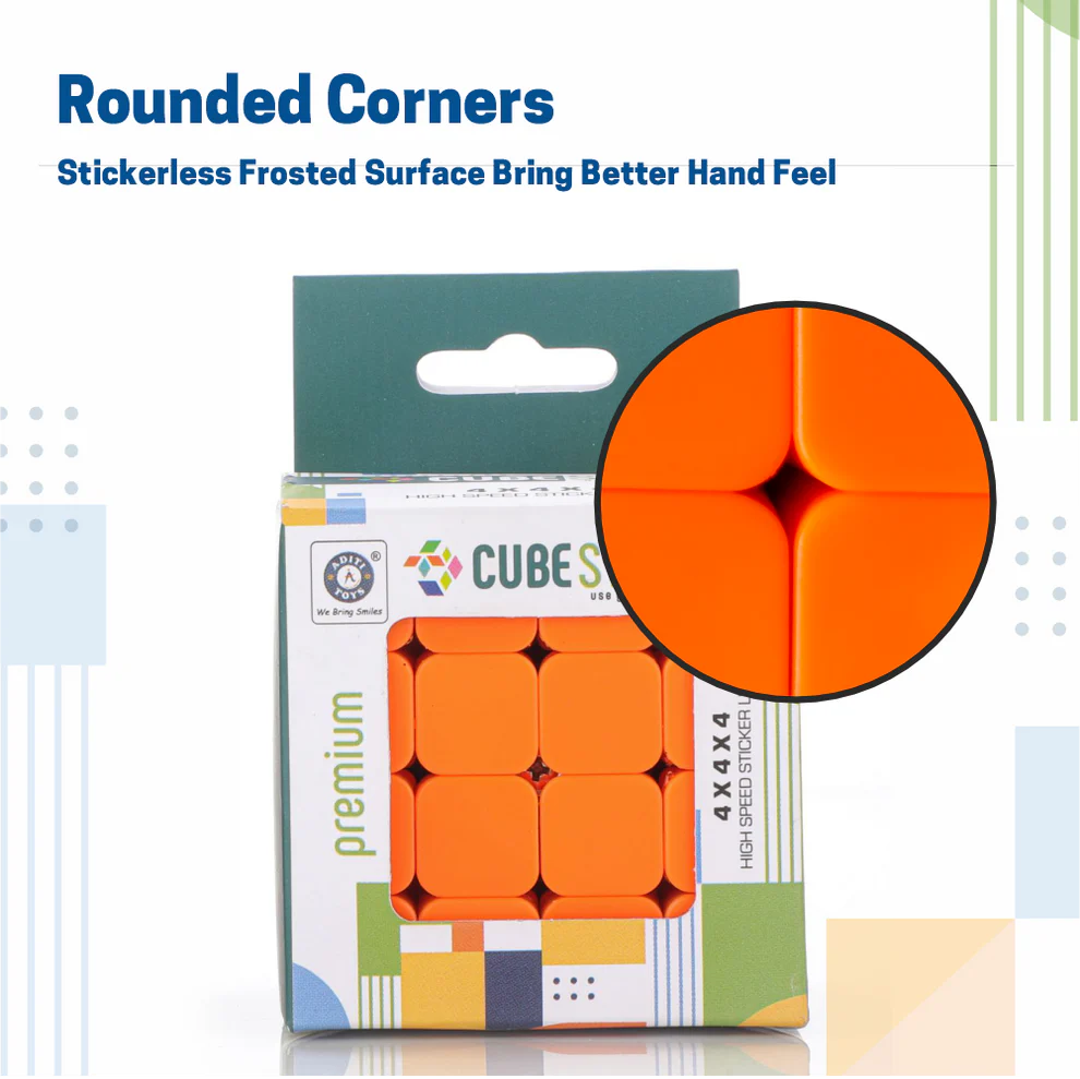 Chanak 4x4 Cubestar cube - Rubic Puzzle for Kids