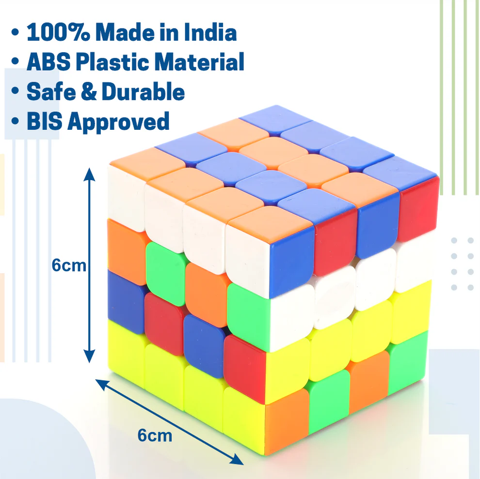 Chanak 4x4 Cubestar cube - Rubic Puzzle for Kids