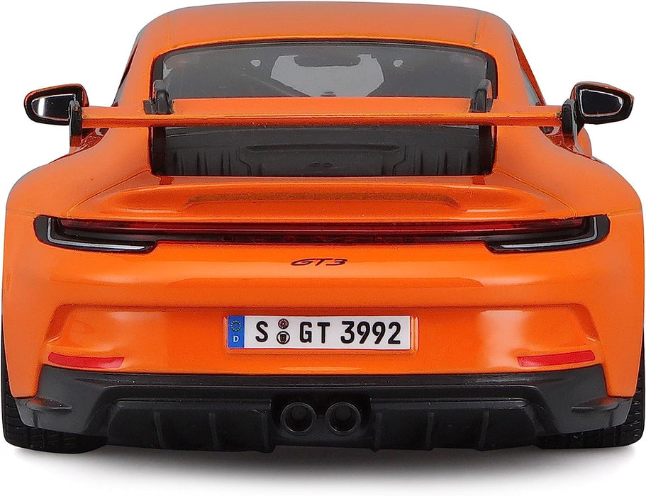 Bburago Porsche 911 GT3 Orange 1:24 Die-Cast Scale Model