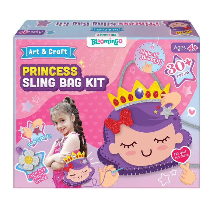 Bloomingo: Princess Sling Bag Art & Craft Kit