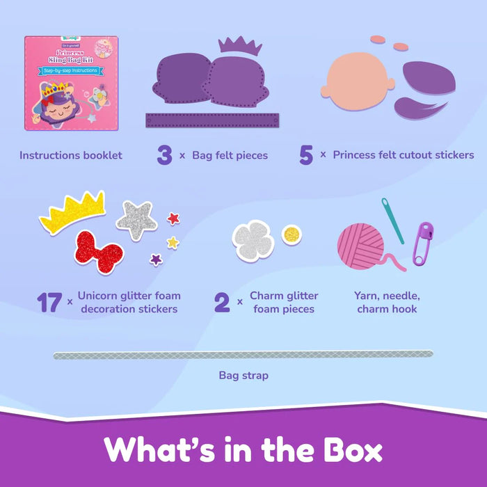 Bloomingo: Princess Sling Bag Art & Craft Kit