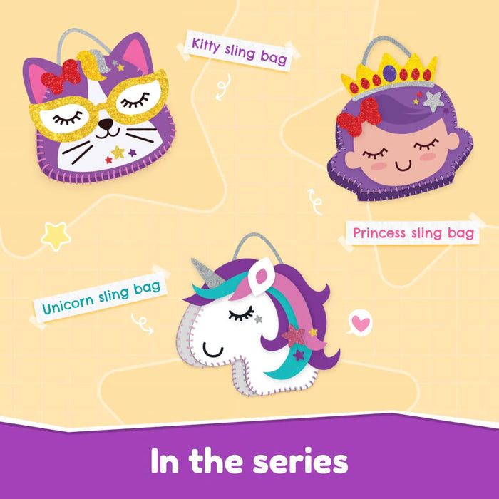 Bloomingo: Unicorn Sling Bag Art & Craft Kit