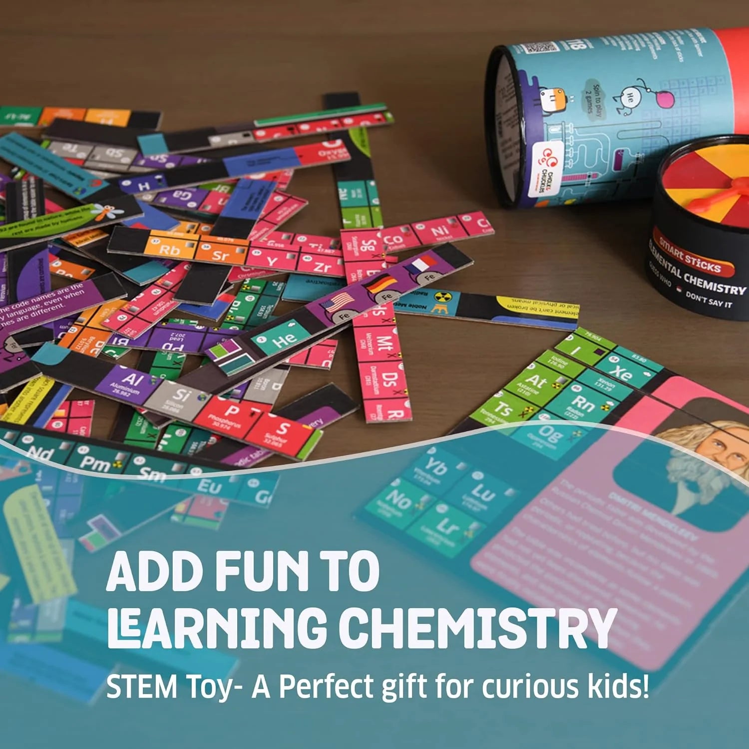 Chalk & Chuckles: Smart Sticks - A Periodic Table Game