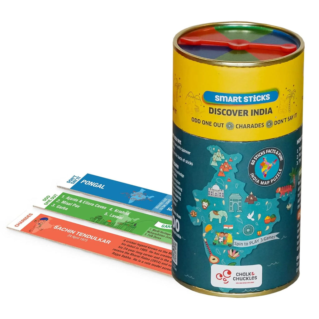 Chalk & Chuckles: Smart Sticks - Discover India