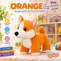 Mirada Corgi-Orange Soft Toy – 24cm