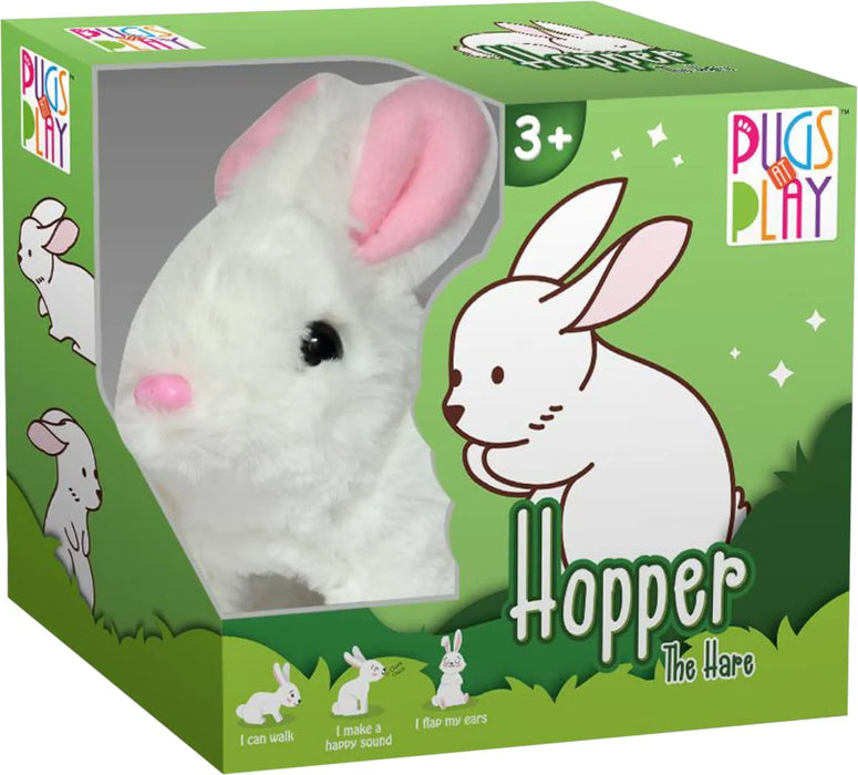 Fuzzbuzz Fuzzbuzz Walking Pet : Hopper The Hare | Pugs At Play — Tortoys ...