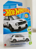 Hot Wheels Car 2024 Action Pack of 5 + Custom / Personnalisé 2020 Honda e (Electro Silhouette, Twinduction, Nitro Tailgater, Slide Kick, 24 Ours) Multi - Color