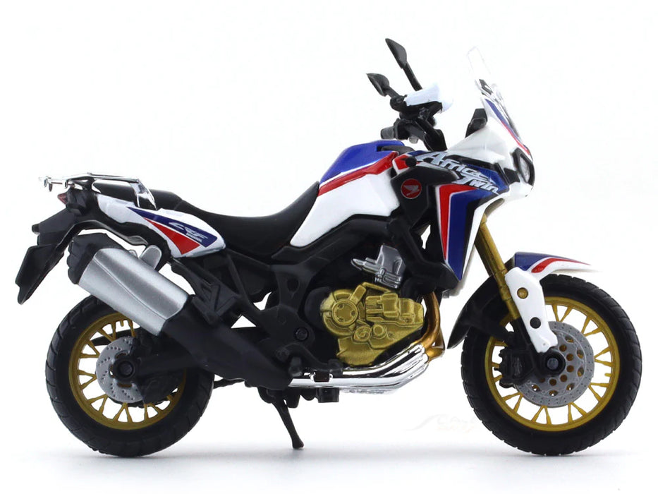 Honda Africa Twin DCT blue 1:18 Maisto Scale Model bike collectible