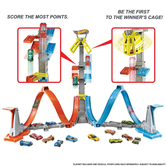 Hot Wheels Loop and Launch Play Set