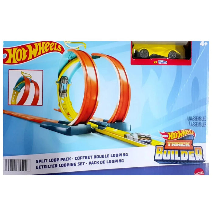 Hot Wheels Track Builder Split Loop Pack