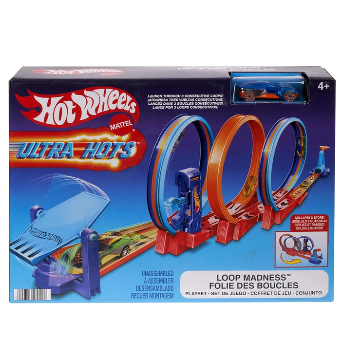 Hot Wheels Ultra Hots Loop Madness Track Set