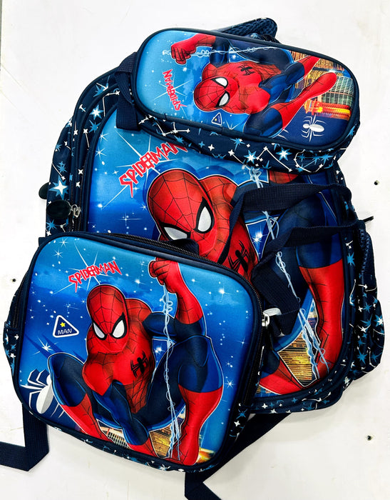 Spider man School Bag Combo3 Inspire Learning