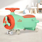 R for Rabbit Iya Iya Aero Swing Car for kids 2 in 1 Ride On With ABEC 7 Bearing