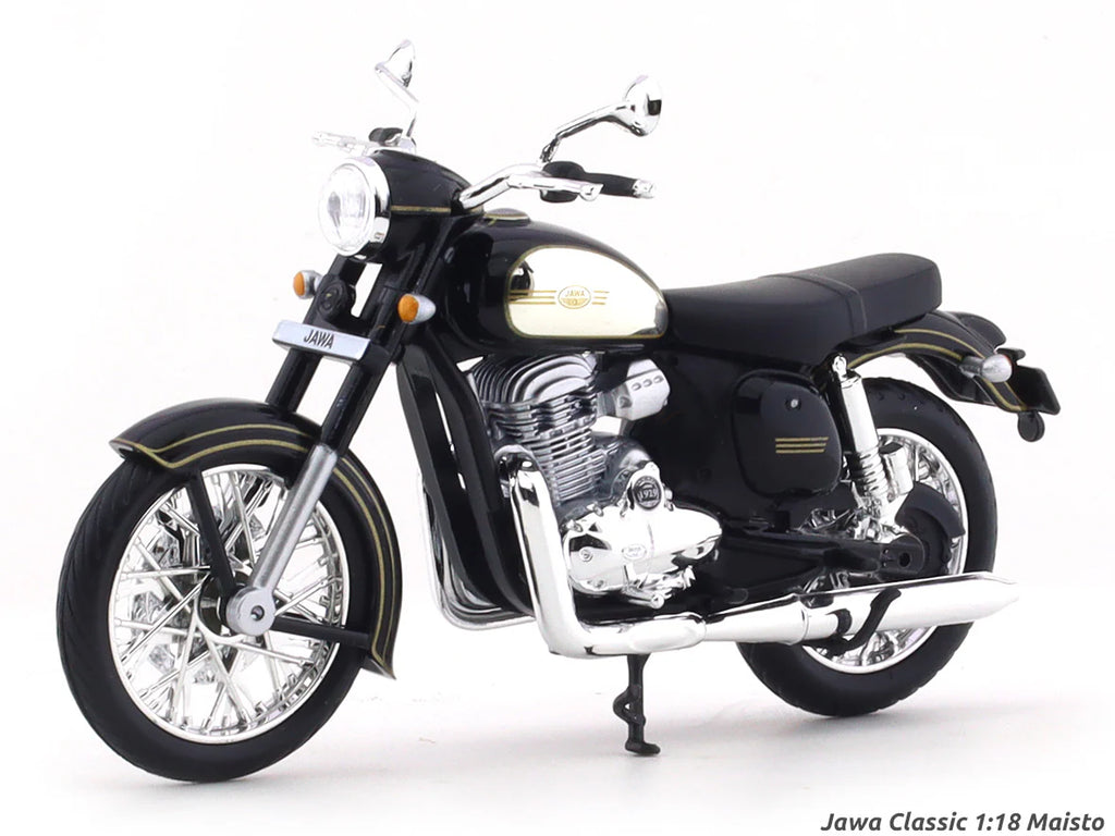 Jawa Classic black 1:18 Maisto diecast scale Model bike