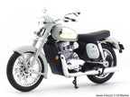 Jawa Classic grey 1:18 Maisto diecast scale Model bike collectible