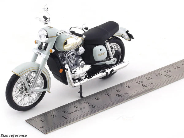 Jawa Classic grey 1:18 Maisto diecast scale Model bike collectible