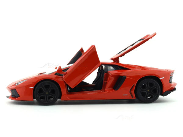 Lamborghini Aventador Coupe orange 1:24 Maisto licensed diecast Scale Model car