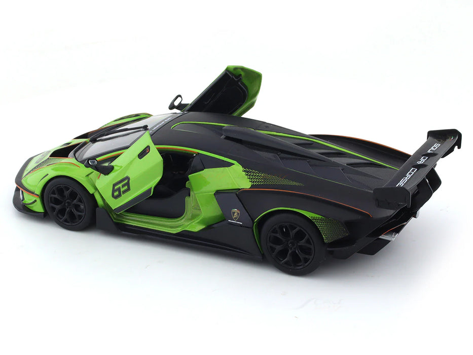 Lamborghini Essenza SCV12 Green 1:24 Bburago licensed diecast Scale Model car