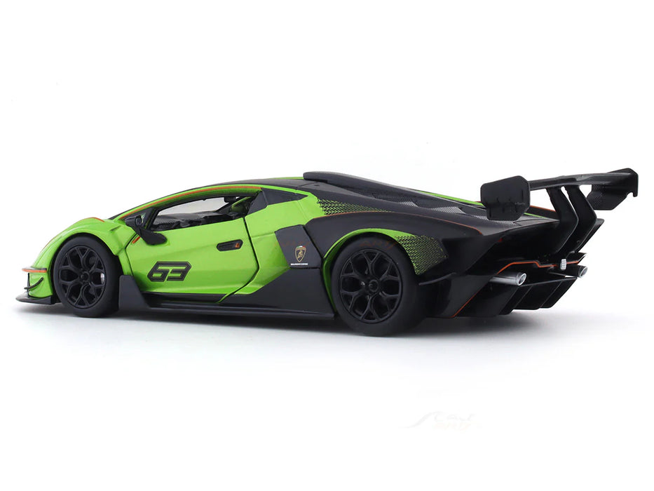 Lamborghini Essenza SCV12 Green 1:24 Bburago licensed diecast Scale Model car