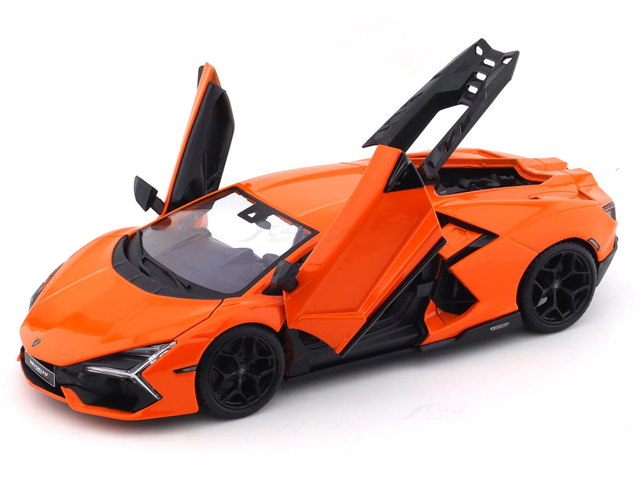 Lamborghini Revuelto Orange 1:24 Bburago licensed diecast Scale Model car