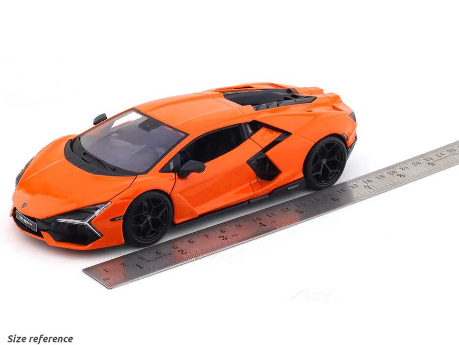 Lamborghini Revuelto Orange 1:24 Bburago licensed diecast Scale Model car