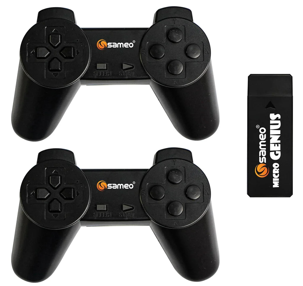 Sameo Micro Genius 8 Bit HDMI Gaming Console for Kids with 800 Built in 1 Classic HD Games Toy Birthday Gift