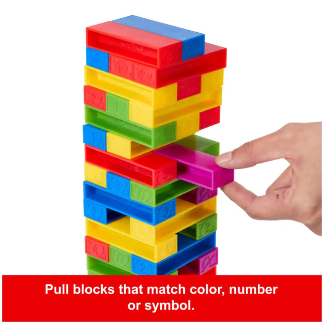 Mattel: Uno Stacko - Stacking Block Game