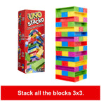 Mattel: Uno Stacko - Stacking Block Game