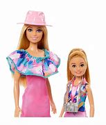 Barbie & Stacie Doll Set with 2 Pet Dogs & Accessories, Dolls with Blonde Hair & Blue Eyes, Summer Clothes