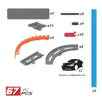 Playzu High Speed Crossing - Four Loop Track Set