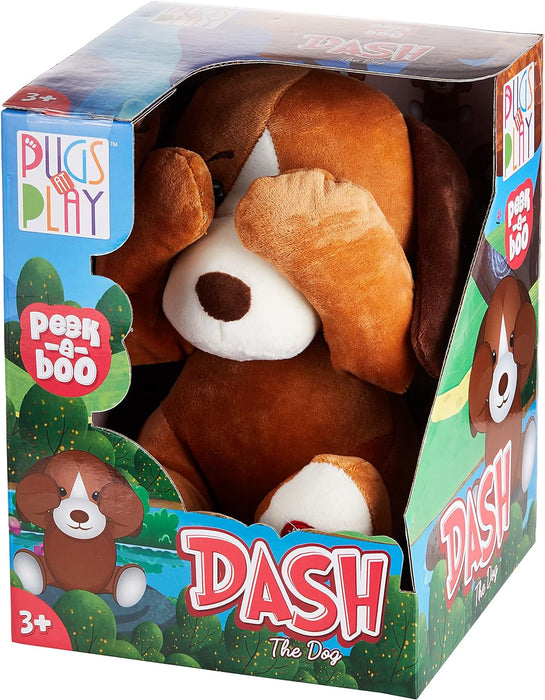 Dash The Dog (Peek-a-Boo Interactive Plush) | Push