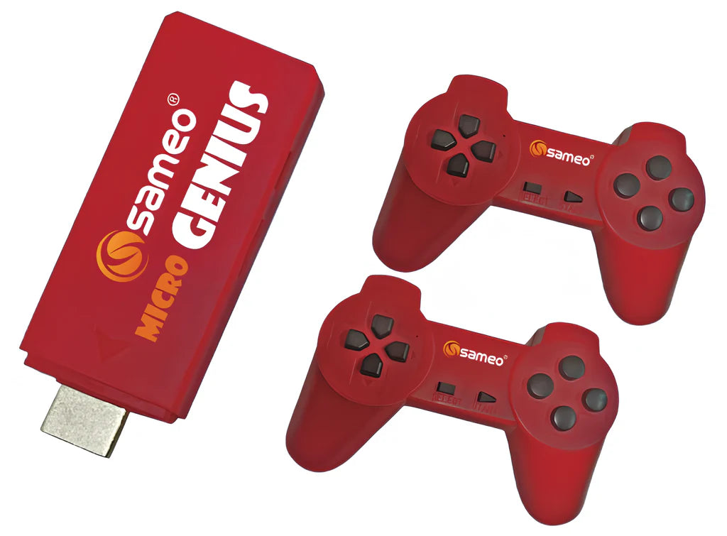 Sameo Micro Genius 8 Bit HDMI Gaming Console for Kids with 800 Built in 1 Classic HD Games Toy Birthday Gift