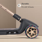 Road Runner Blaze Scooter For Kids With PU LED Wheels And LED lights