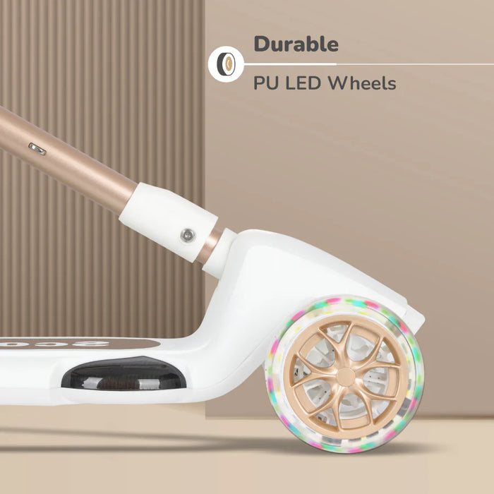 Road Runner Blaze Scooter For Kids With PU LED Wheels And LED lights