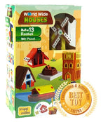 Mapology House Around The World 3D Puzzle