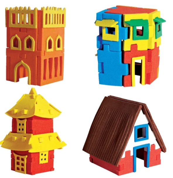 Mapology House Around The World 3D Puzzle