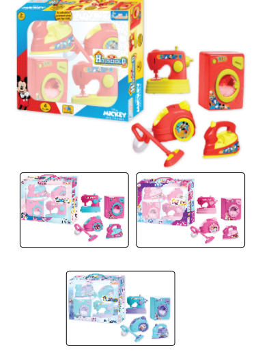 Mickey Mini Household Set 4 Pcs-Pretend