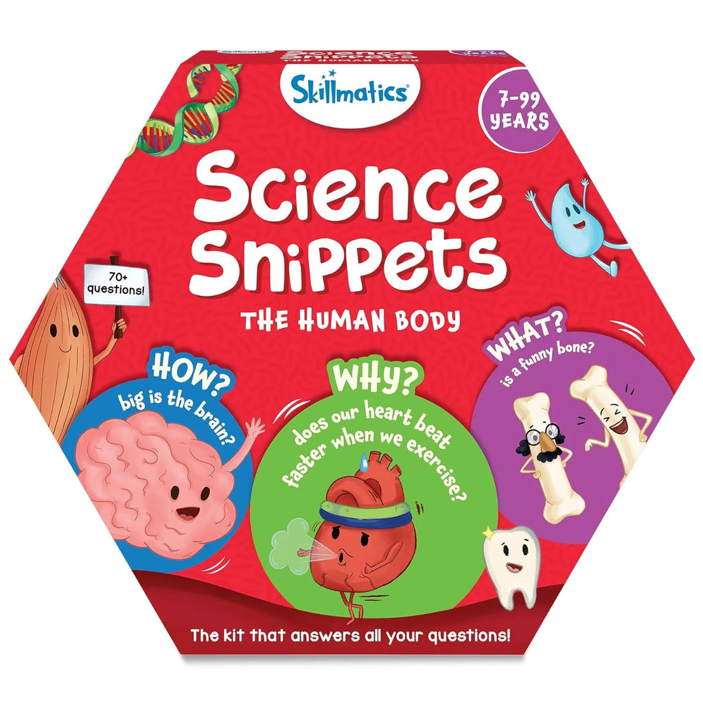 Skillmatics Science Snippets Kit - The Human Body