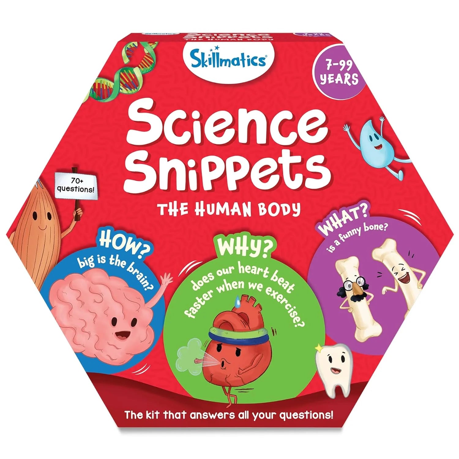 Skillmatics Science Snippets Kit - The Human Body