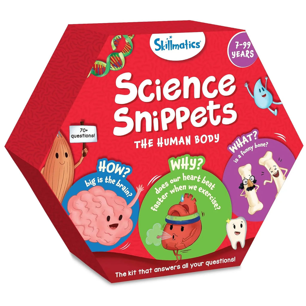 Skillmatics Science Snippets Kit - The Human Body