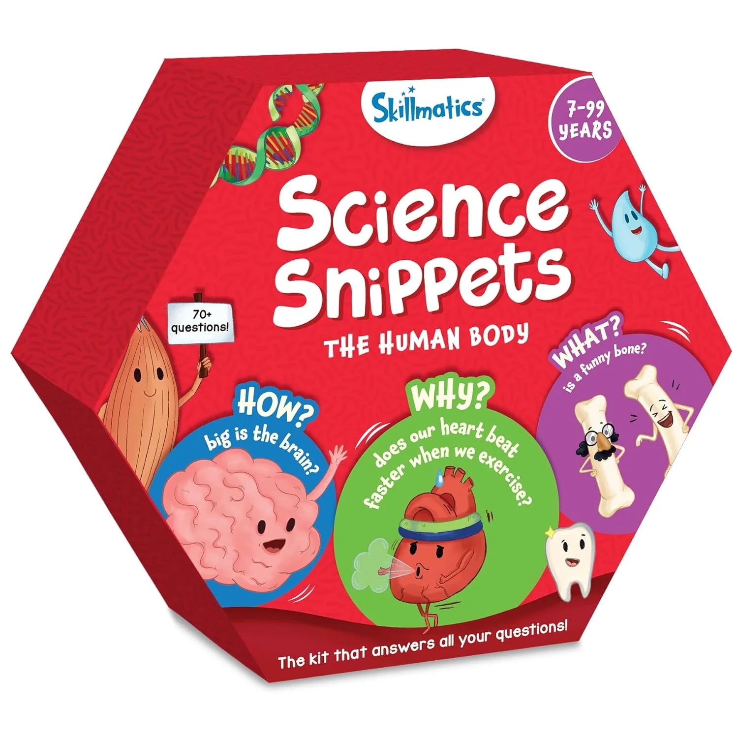 Skillmatics Science Snippets Kit - The Human Body