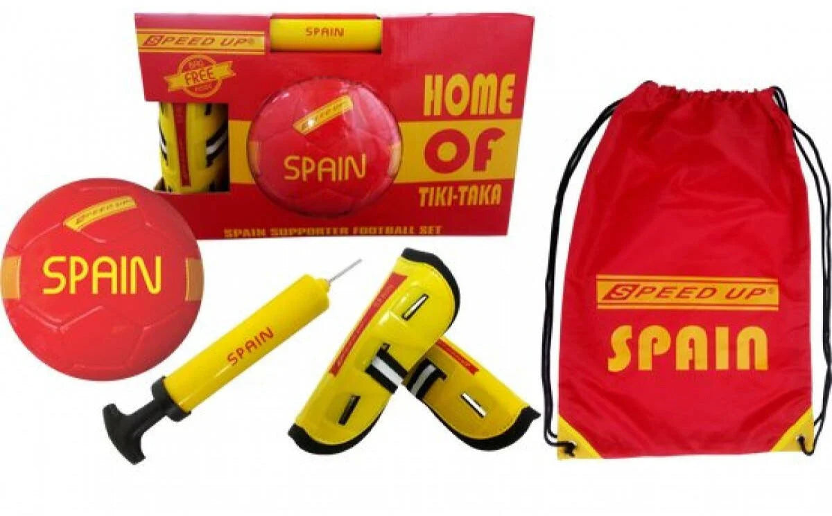 Speed Up Supporter Football Set Spain