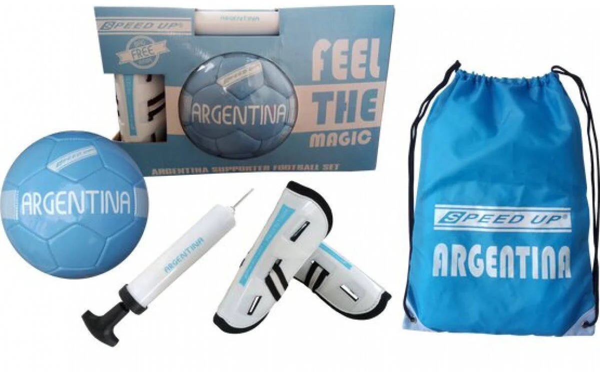 Speed Up Supporter Football Set Argentina
