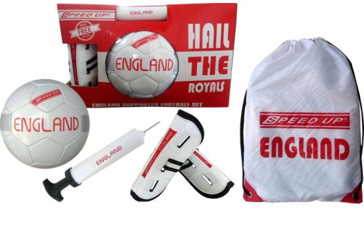 Speed Up Supporter Football Set England