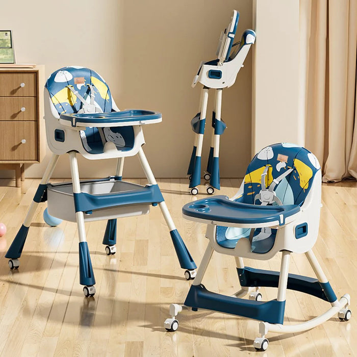 Sugar Doodle Plus High Chair For Kids 3-in-1 Convertible Design