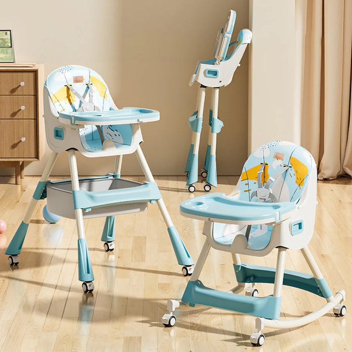 Sugar Doodle Plus High Chair For Kids 3-in-1 Convertible Design