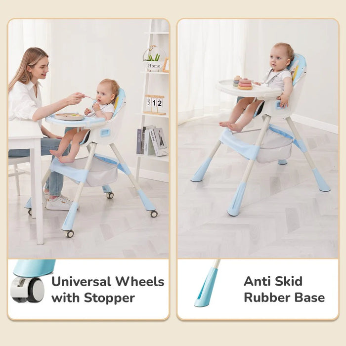 Sugar Doodle Plus High Chair For Kids 3-in-1 Convertible Design