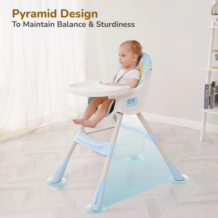 Sugar Doodle Plus High Chair For Kids 3-in-1 Convertible Design